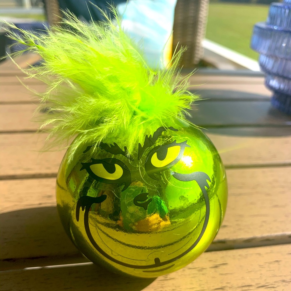 Grinch Ornaments, Set of 4